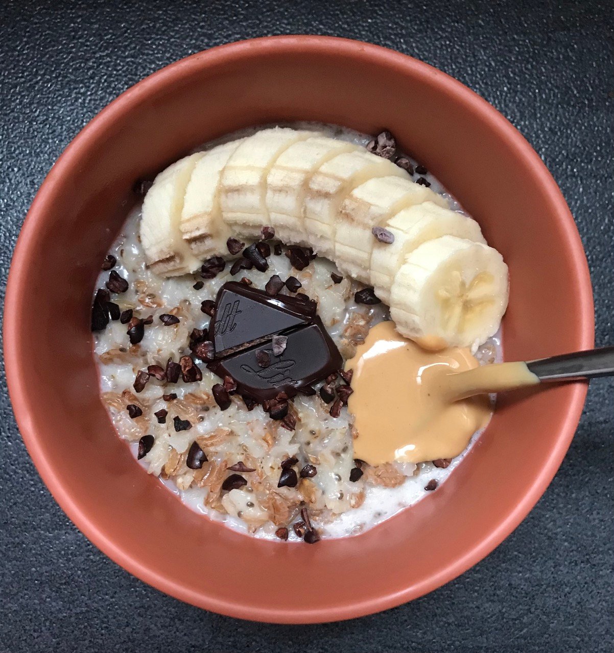 Porridge aux flocons d'avoine